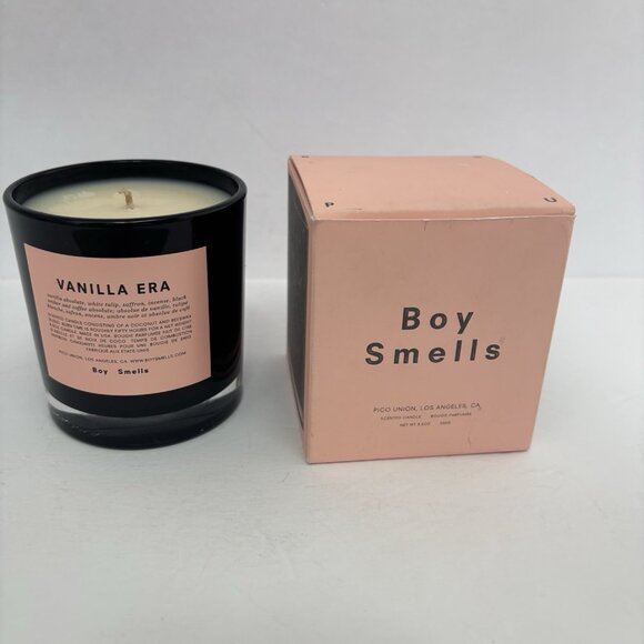 Boy Smells VANILLA ERA Luxury Candle 8.5 oz 50 Hour Long Burn Time New - Picture 1 of 7